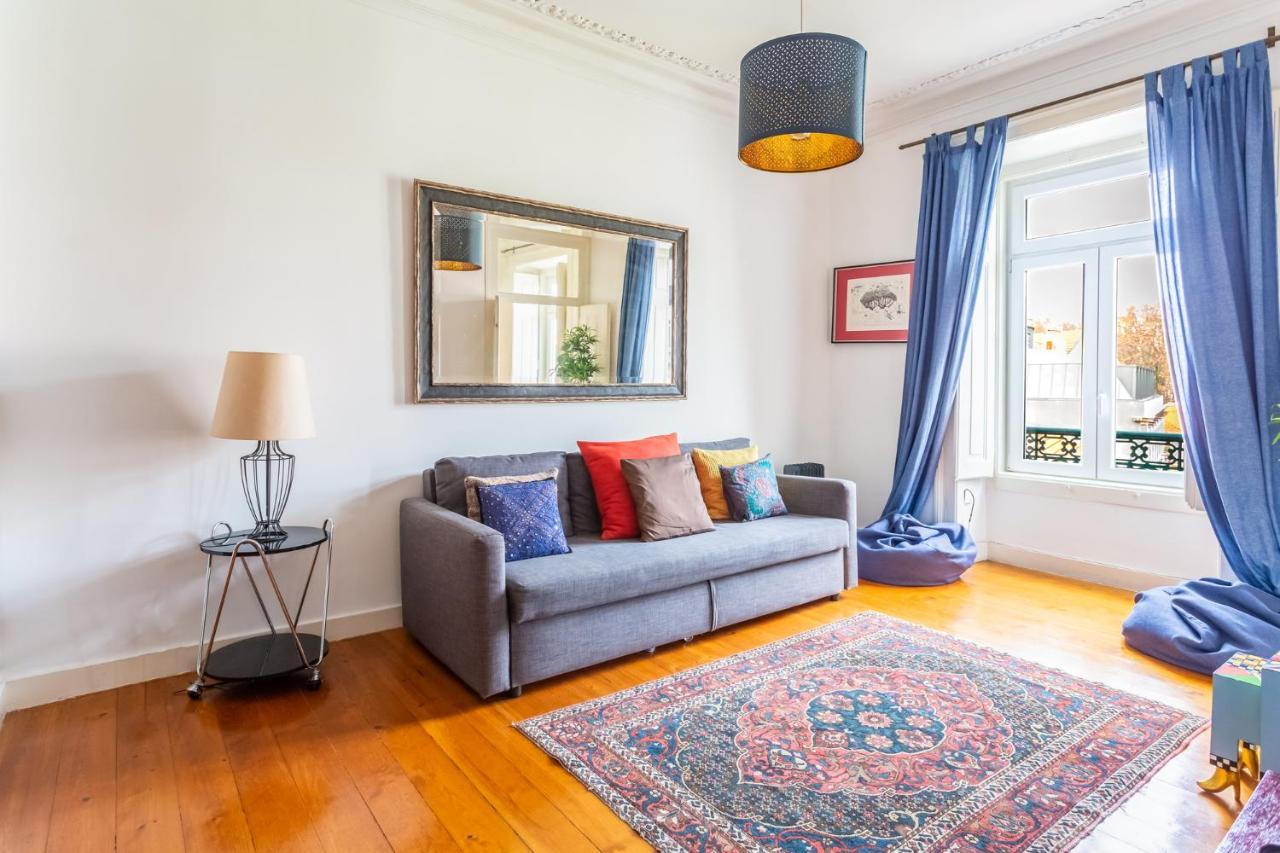 Bright 2 Bedroom Apt 100M From Av. Liberdade Lisboa Eksteriør bilde